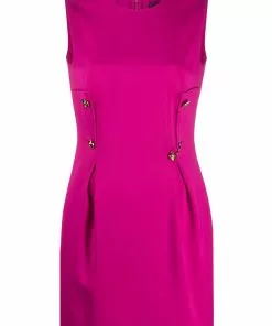 Versace Safety Pin short dress