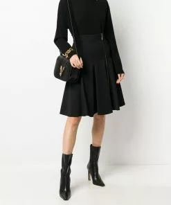 Versace flared A-line midi skirt