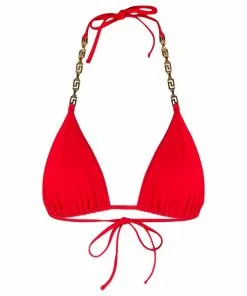 Versace tie-string bikini top