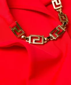 Versace chain detail bikini bottoms