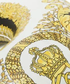 Versace baroque-print inflatable ring