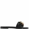Versace Greca plaque sandals