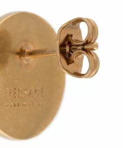 Versace Medusa circular earrings