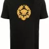 Versace Medusa crest embroidered T shirt 2 Versace Medusa crest embroidered T-shirt