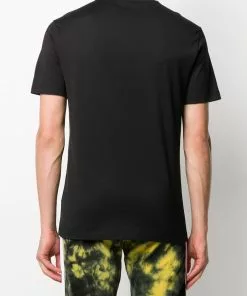 Versace Medusa crest embroidered T-shirt