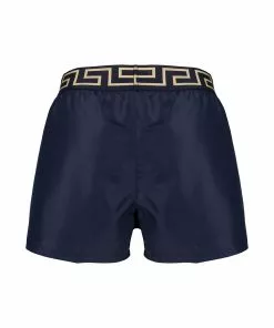 Versace logo swim shorts