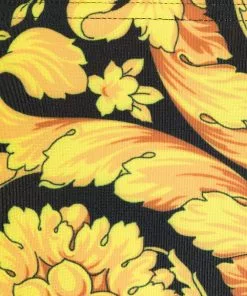 Versace Barocco print swimming trunks