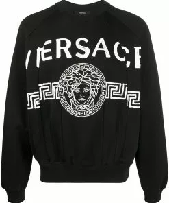 Versace Medusa motif sweatshirt