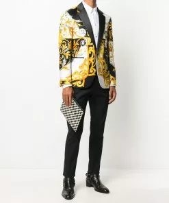 Versace Barocco Acanthus print blazer