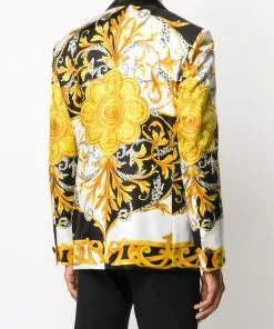 Versace Barocco Acanthus print blazer
