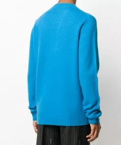 Versace Medusa Head embroidered jumper