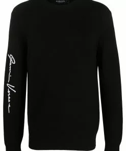 Versace signature crew neck jumper