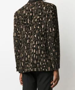 Versace bead embellished blazer