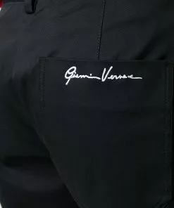 Versace embroidered Signature logo shorts