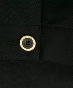 Versace logo tab tailored trousers