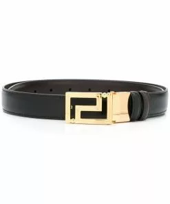Versace leather belt