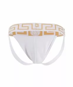 Versace logo-jacquard briefs