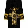 Versace Baroque logo-print robe