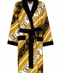 Versace I Heart Baroque bathrobe