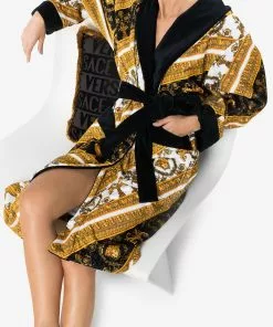 Versace I Heart Baroque bathrobe