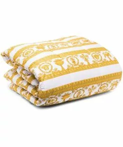 Versace Barocco-print padded blanket