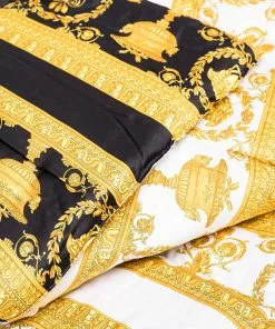 Versace Barocco-print padded blanket