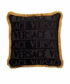 Versace Medusa sequined cushion