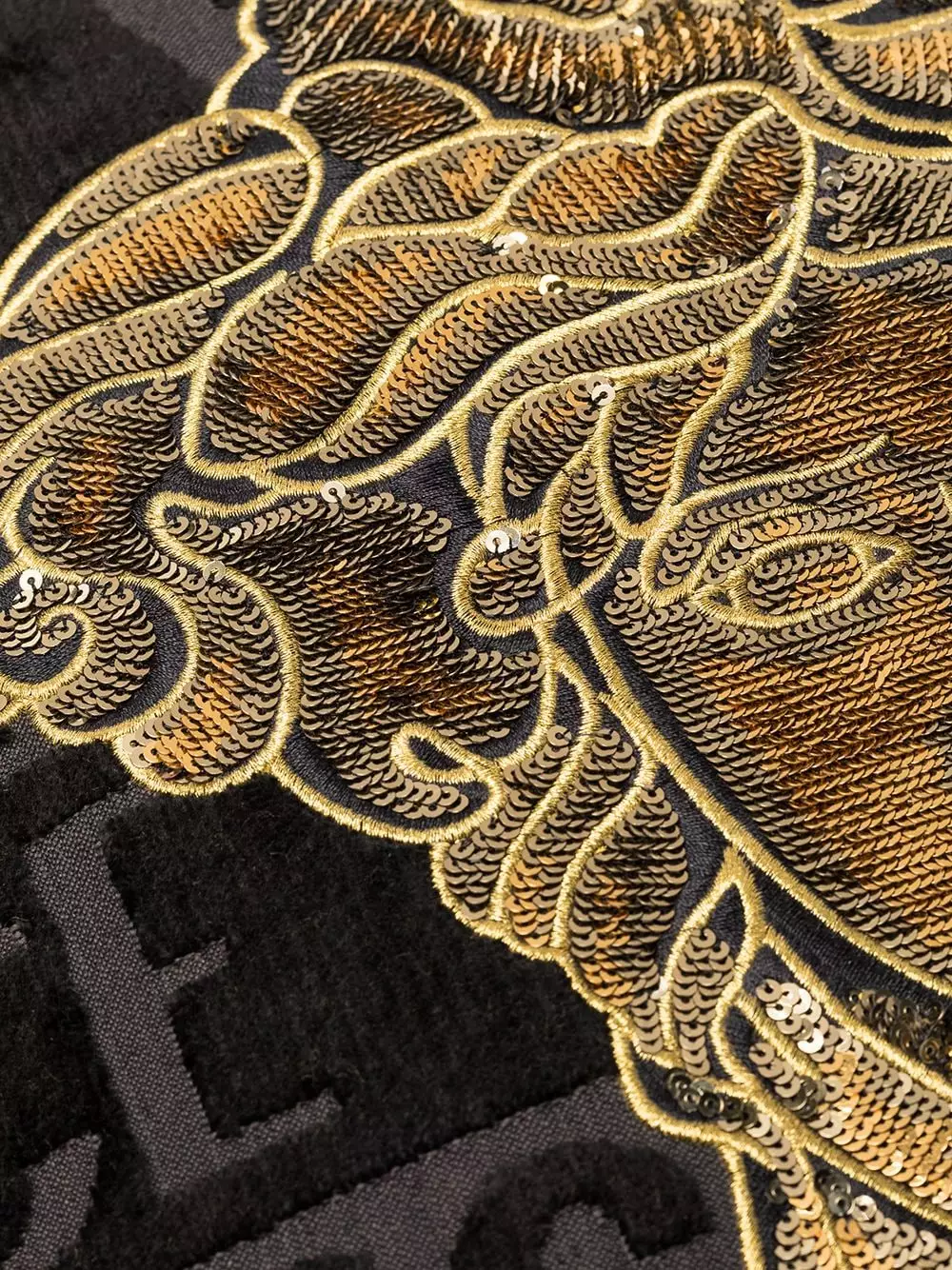Versace Medusa sequined cushion 5 Versace Medusa sequined cushion
