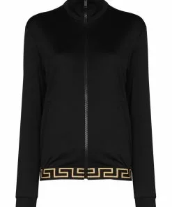 Versace Greca-border track jacket