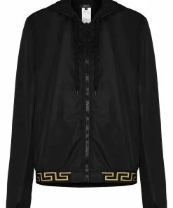Versace Greca detail lightweight jacket