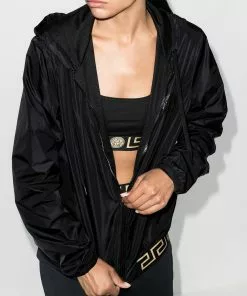 Versace Greca detail lightweight jacket