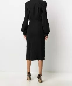 Versace Fit and flare keyhole slit dress 12 Versace fit-and-flare keyhole slit dress