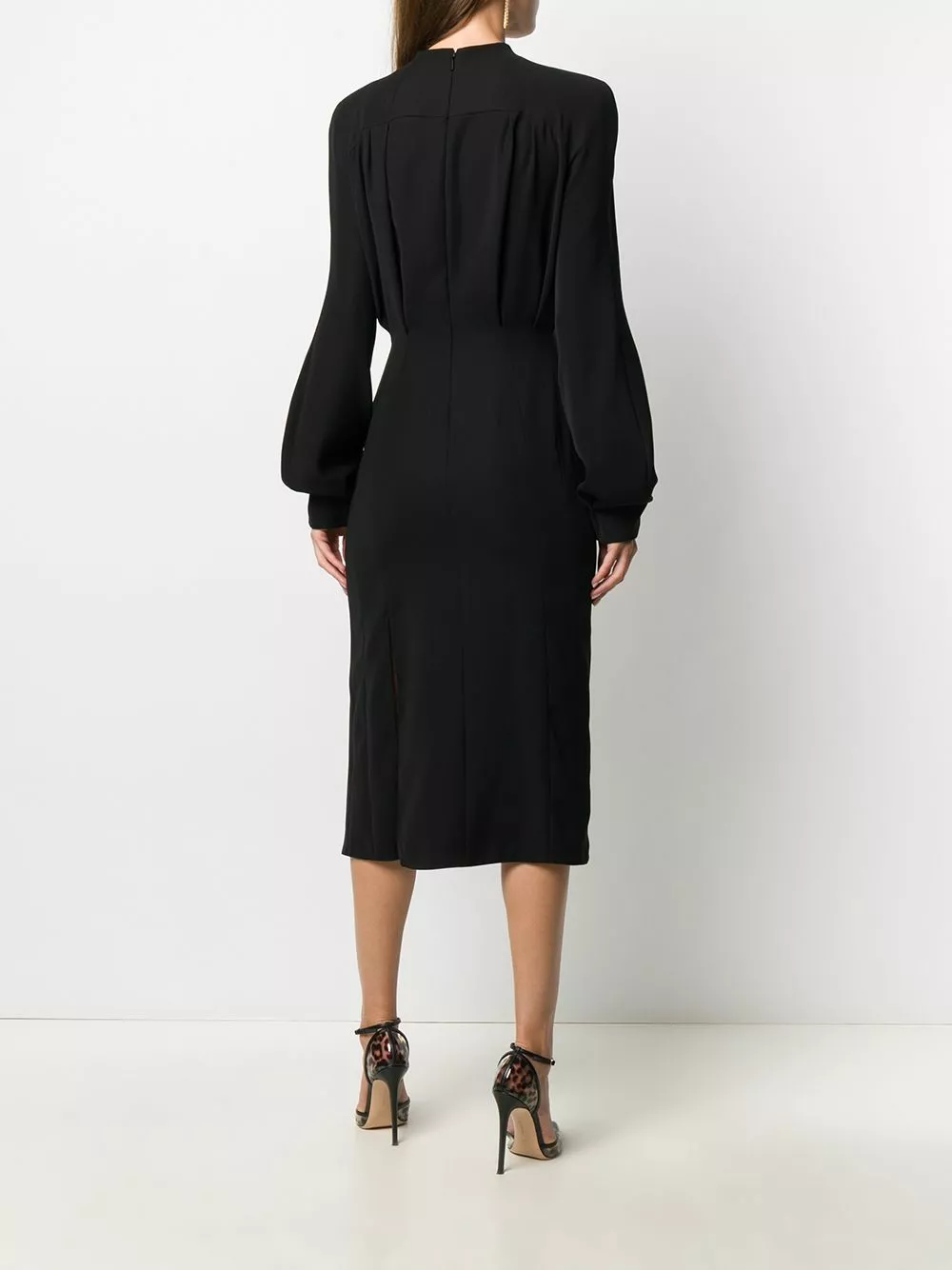 Versace Fit and flare keyhole slit dress 6 Versace fit-and-flare keyhole slit dress