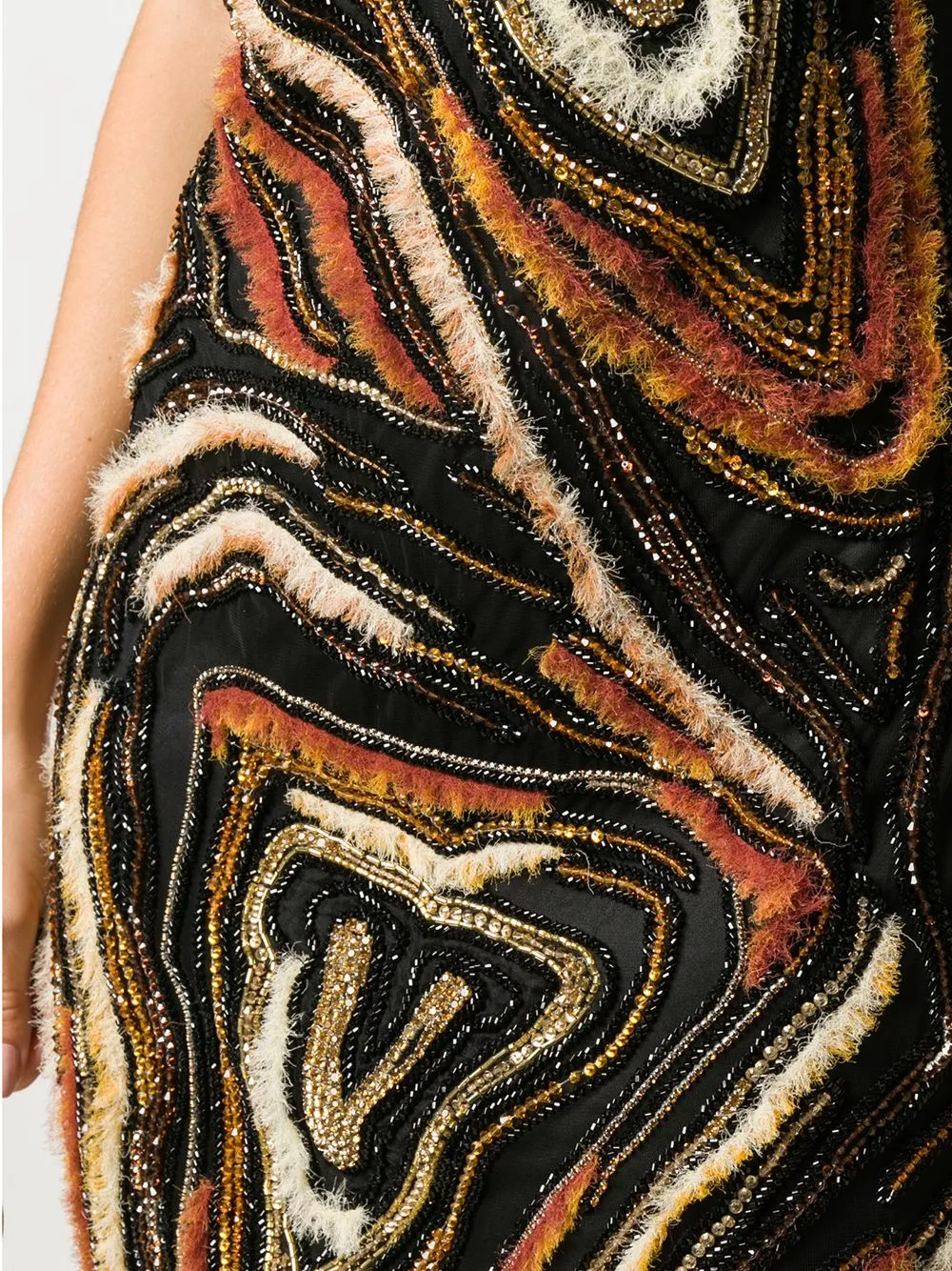 Versace Virtus Animalier embroidered mini dress 7 Versace Virtus Animalier embroidered mini dress