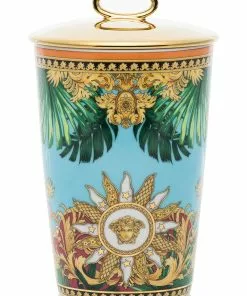 Versace jungle porcelain scented candle