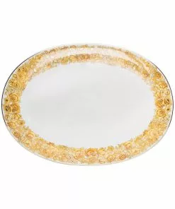 Versace Medusa porcelain serving platter (33cm)