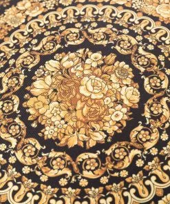 Versace Barocco-print cushion