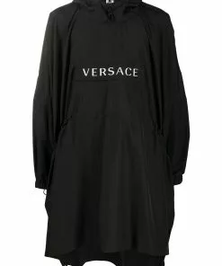 Versace logo pullover jacket