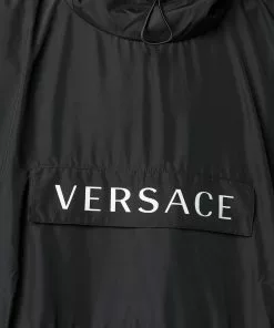 Versace logo pullover jacket