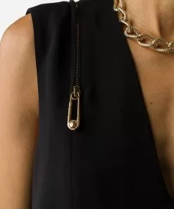 Versace Paper Clip shift dress