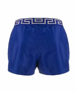 Versace Greca border swim shorts