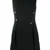 Versace safety pin detail mini dress