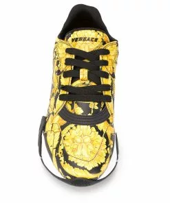 Versace Squalo Barocco print sneakers 9 Versace Squalo Barocco-print sneakers