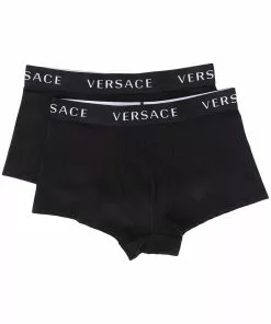 Versace logo-waistband boxers - 2 pack