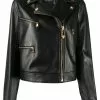 Versace leather biker jacket