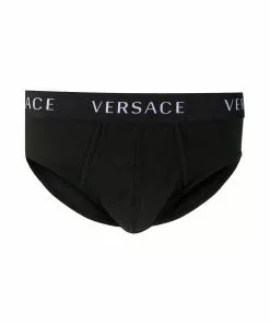 Versace logo band briefs set