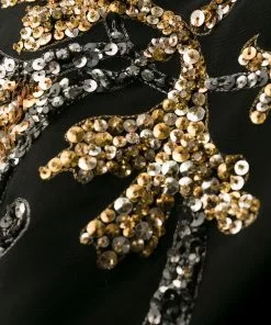 Versace sequin-detail dress