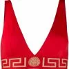 Versace Greca triangle bikini top