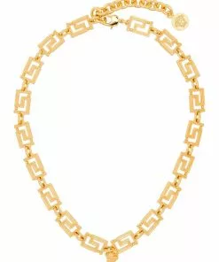 Versace Greca Medusa detail necklace