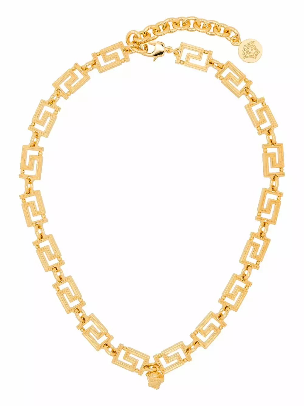 Versace Greca Medusa detail necklace 3 Versace Greca Medusa detail necklace